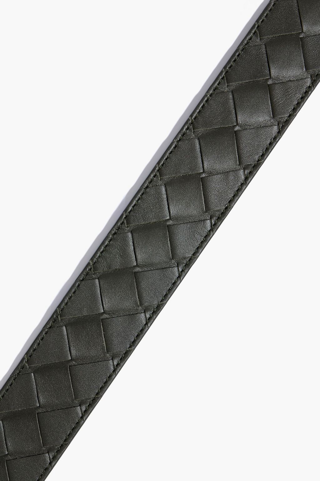 BOTTEGA VENETA Intrecciato leather belt