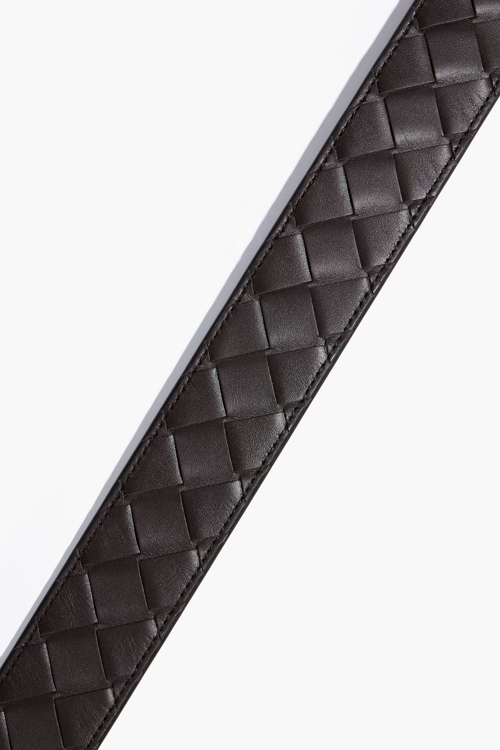 BOTTEGA VENETA Intrecciato leather belt