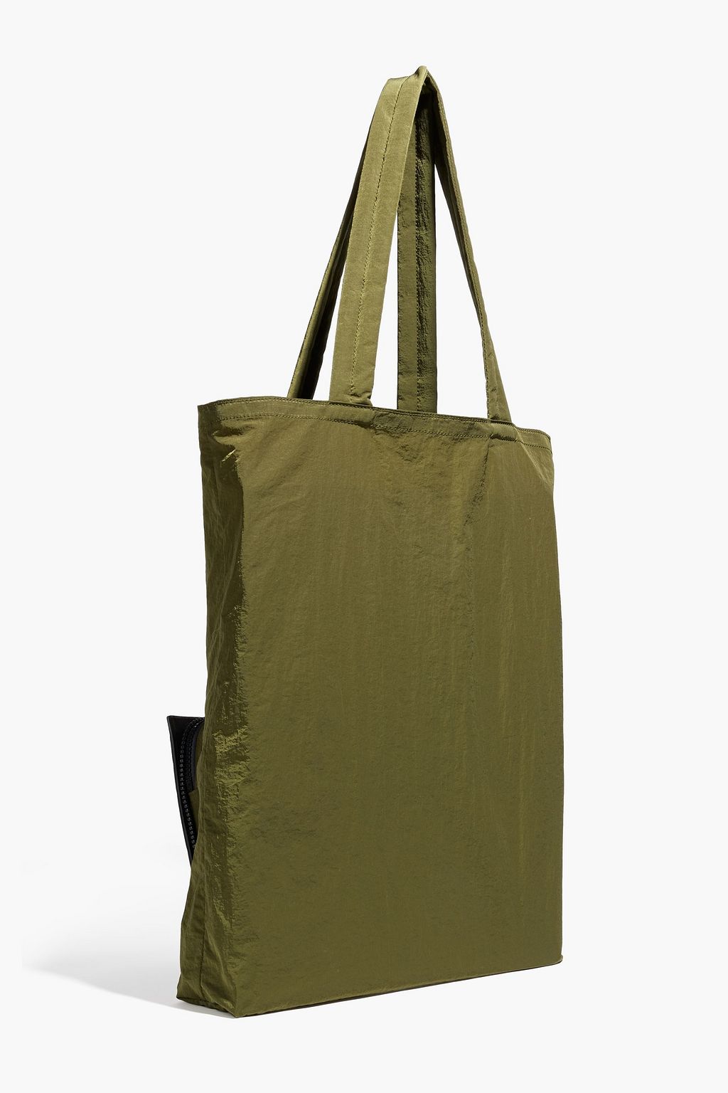 BOTTEGA VENETA Packable intrecciato leather and shell tote
