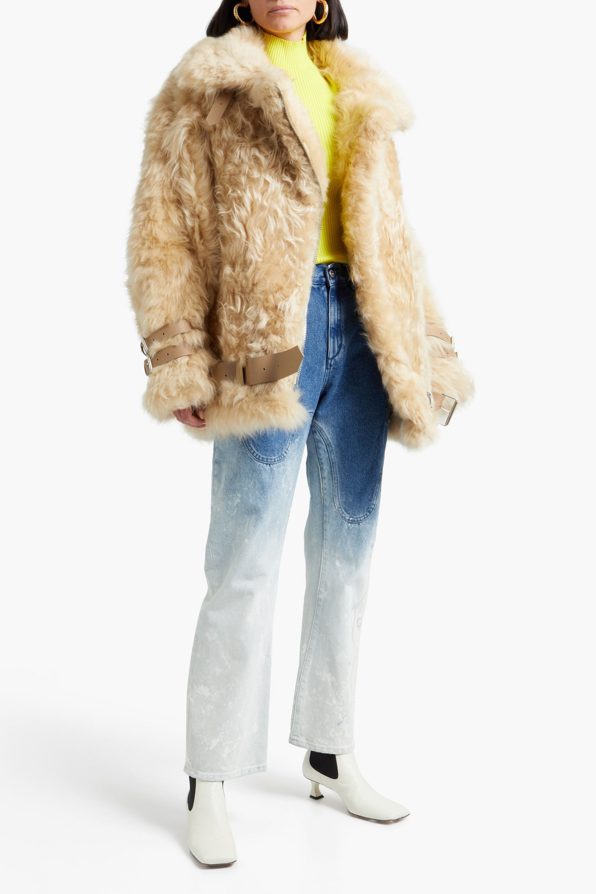 Acne Studios Shearling biker jacket