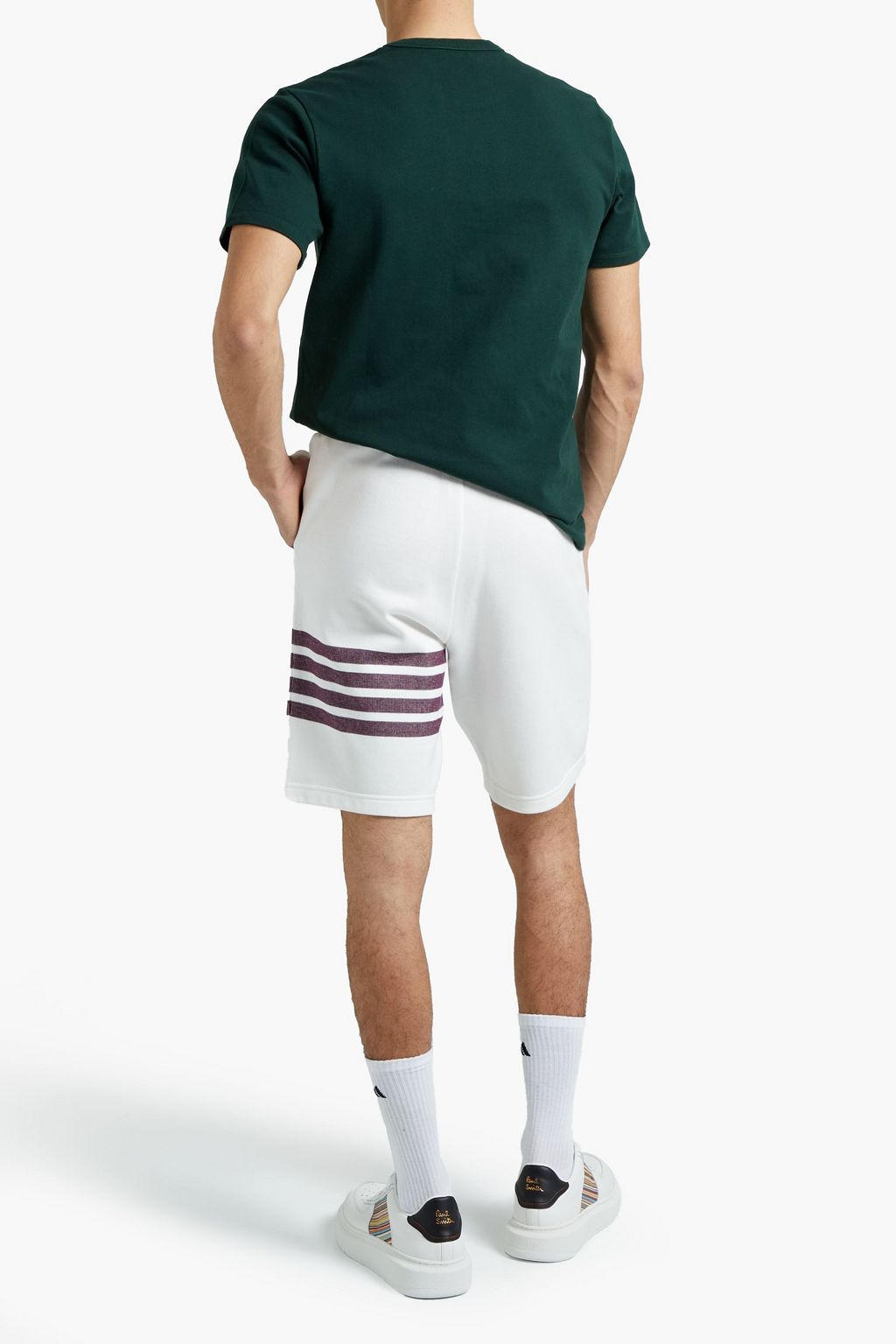 MAISON KITSUNÉ Appliquéd cotton T-shirt
