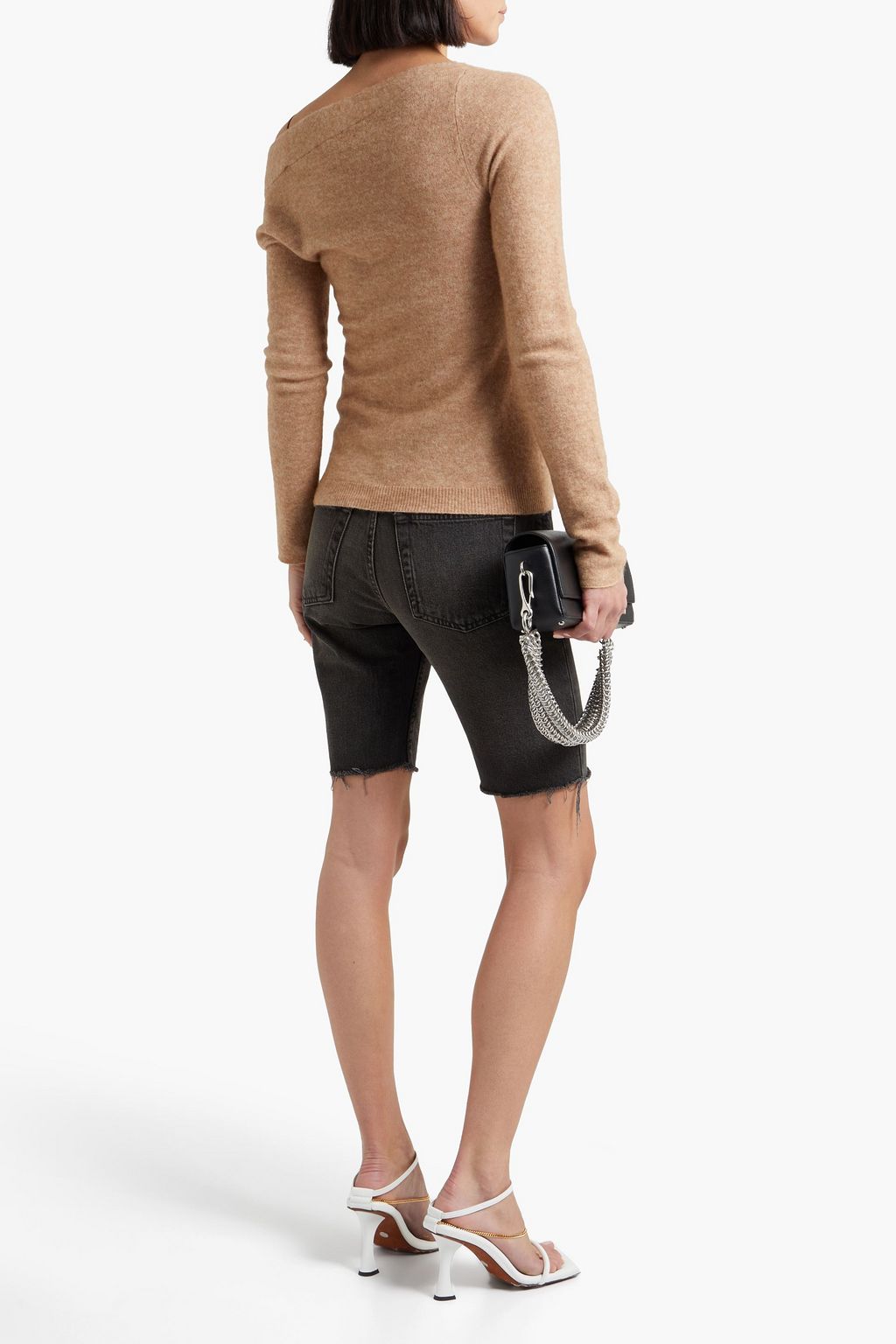 HELMUT LANG Twisted wool-blend sweater