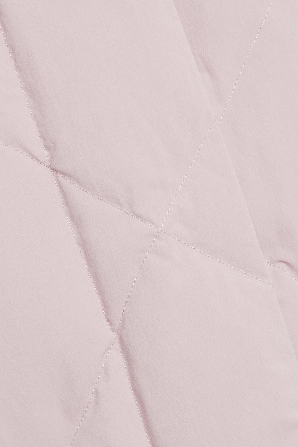Stand Studio Aina Quilted Shell Down Jacket In Pastel Pink
