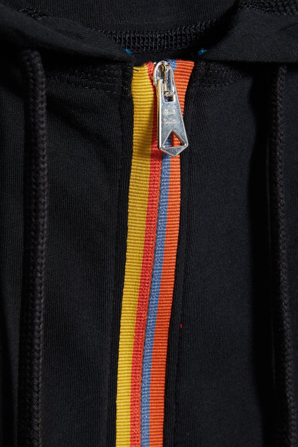 PAUL SMITH Striped cotton-jersey hoodie