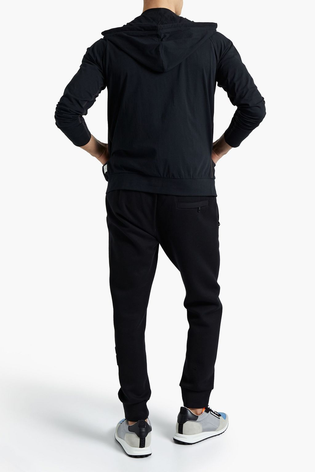 PAUL SMITH Striped cotton-jersey hoodie