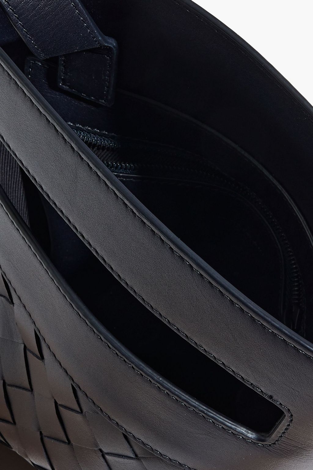BOTTEGA VENETA Intrecciato leather messenger bag