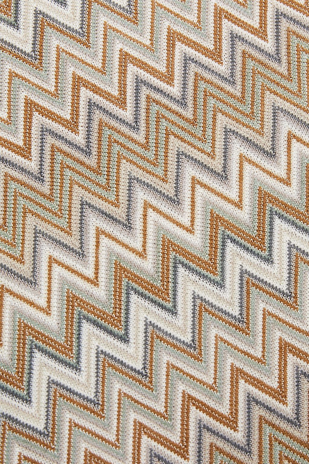 MISSONI Schal aus Häkelstrick aus einer Wollmischung
