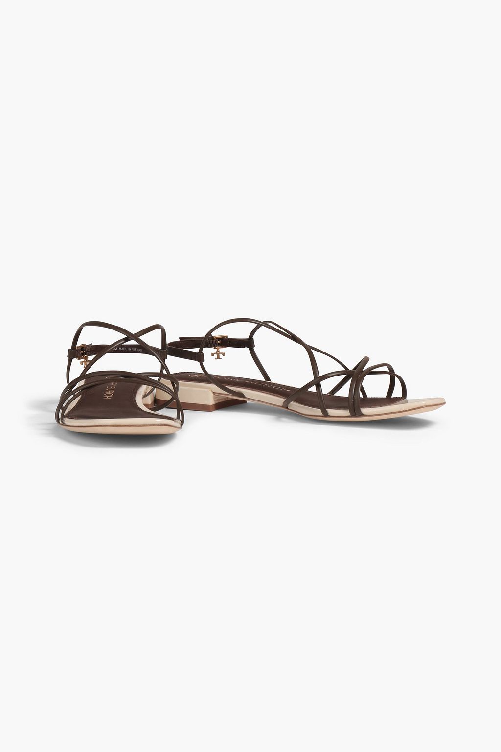 TORY BURCH 페넬로페 페이턴트 가죽 샌들