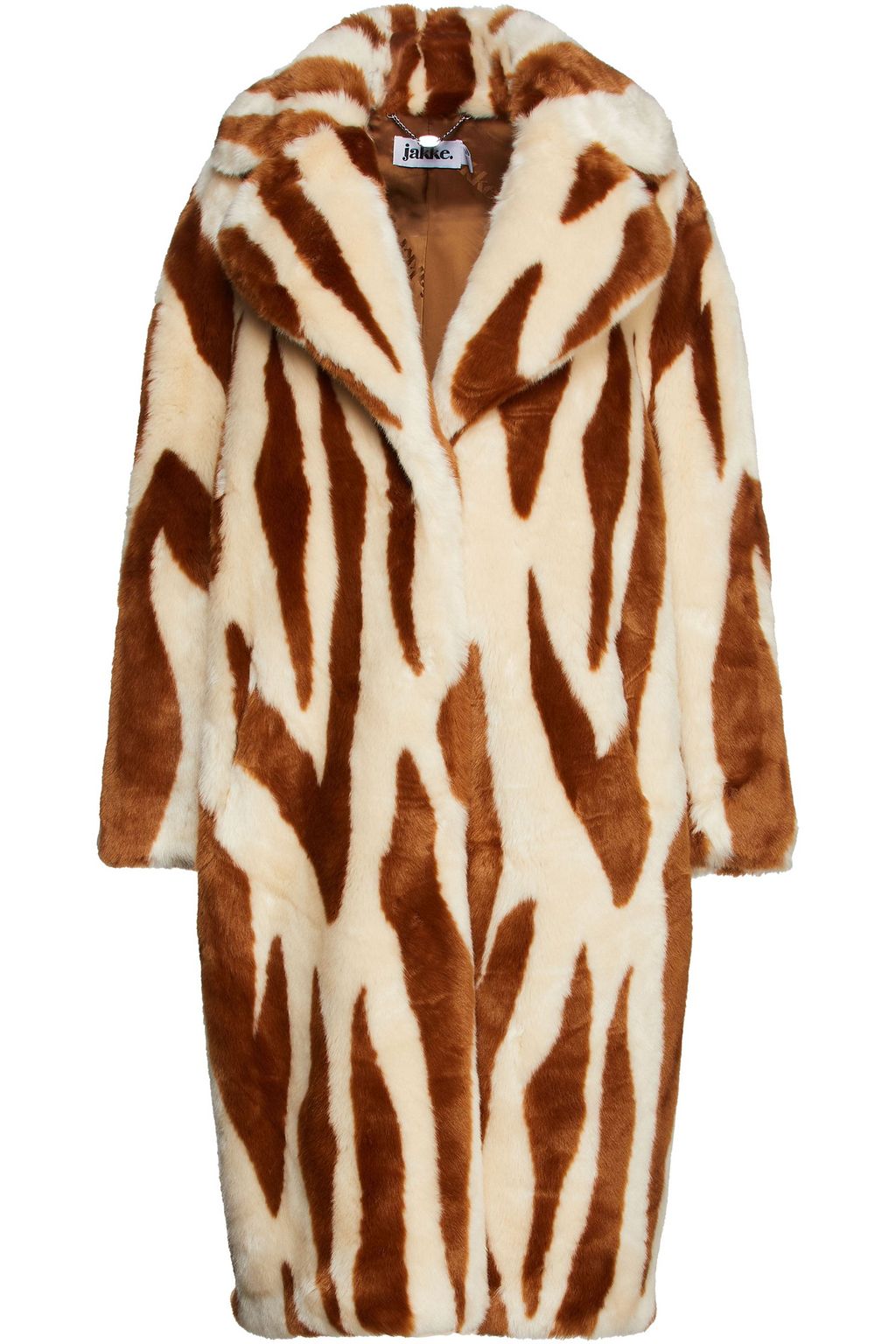 JAKKE. Katie printed faux fur coat | THE OUTNET