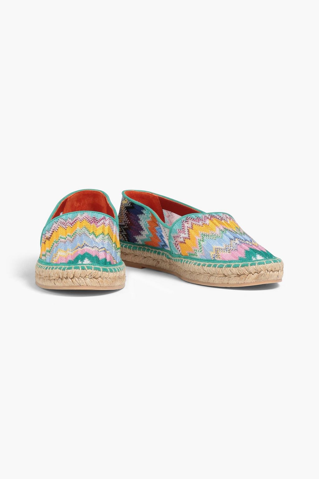 MISSONI Crochet-knit espadrilles