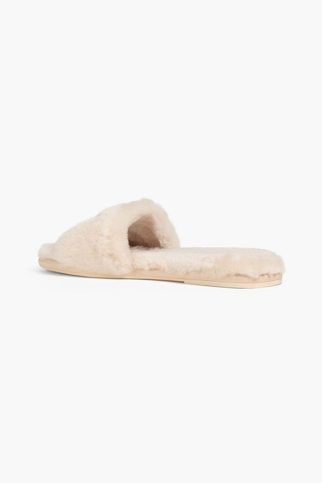 TORY BURCH Double T Pantoletten aus Shearling