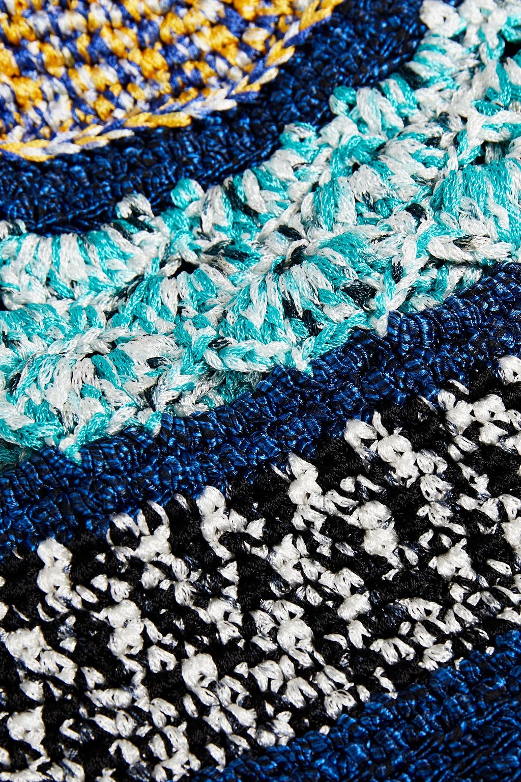 MISSONI Crochet-knit bucket hat