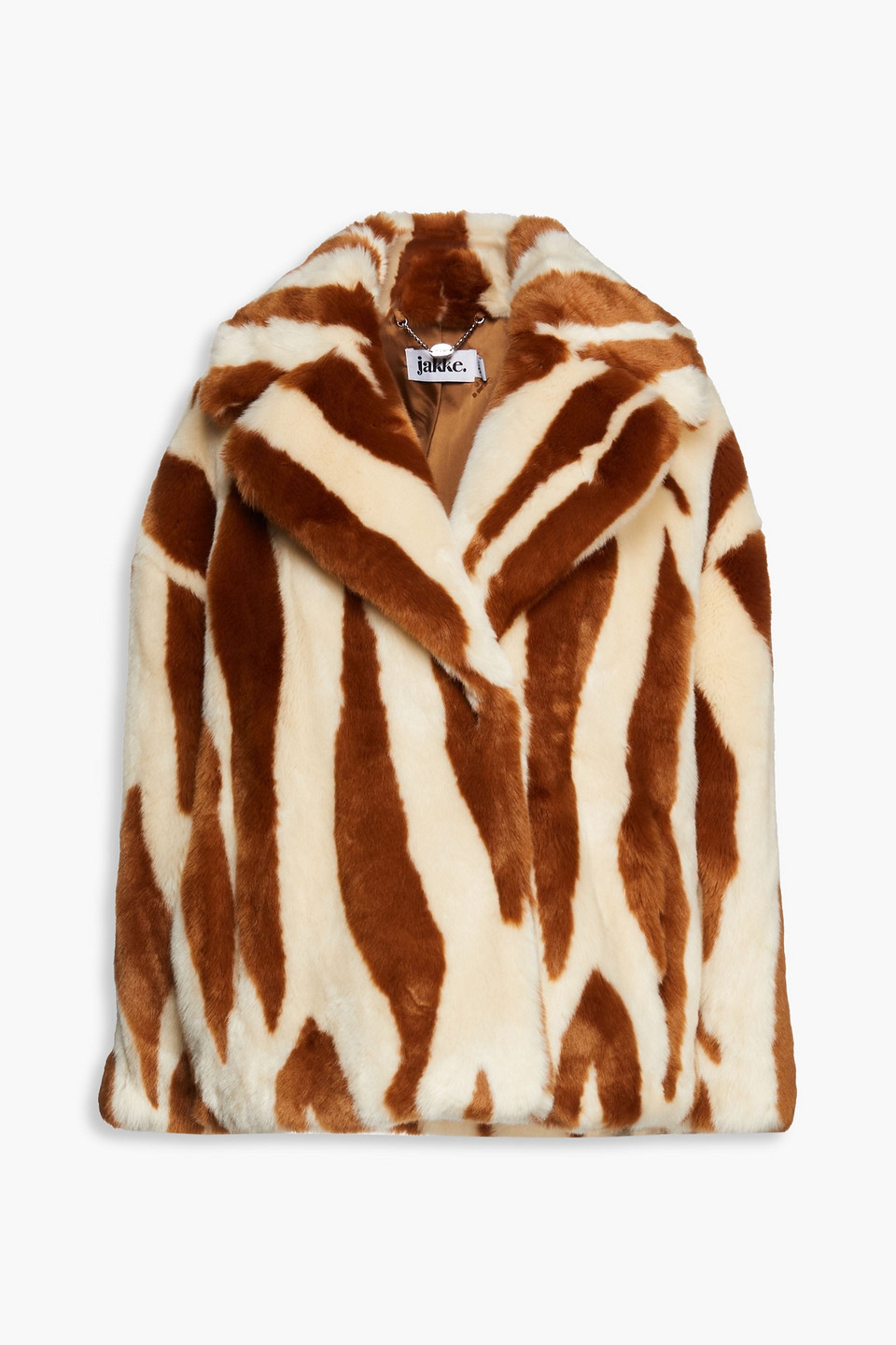JAKKE RITA PRINTED FAUX FUR JACKET 3074457345631107693