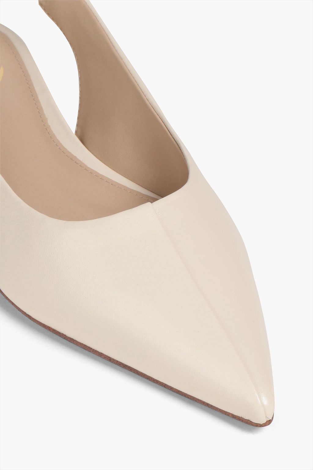 SAM EDELMAN حذاء مسطّح ’ويتني’ من الجلد مزوّد بحزام كاحل