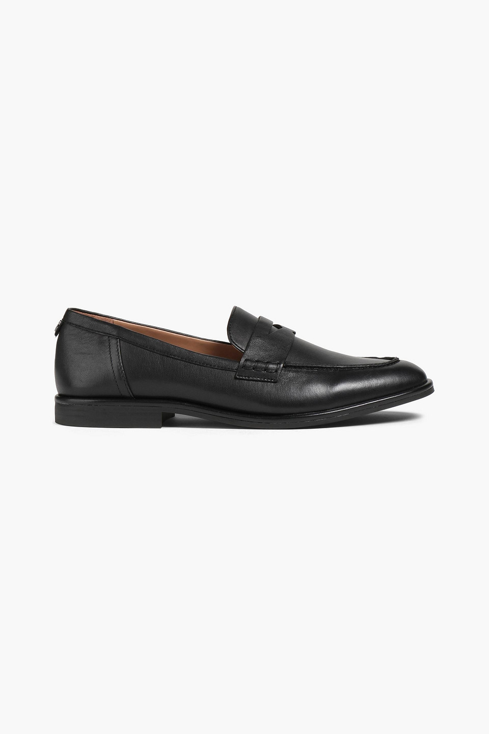 sam edelman - birch leather loafers - black - us 6