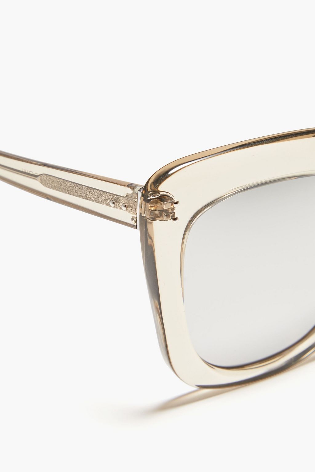 LINDA FARROW Square-frame acetate sunglasses