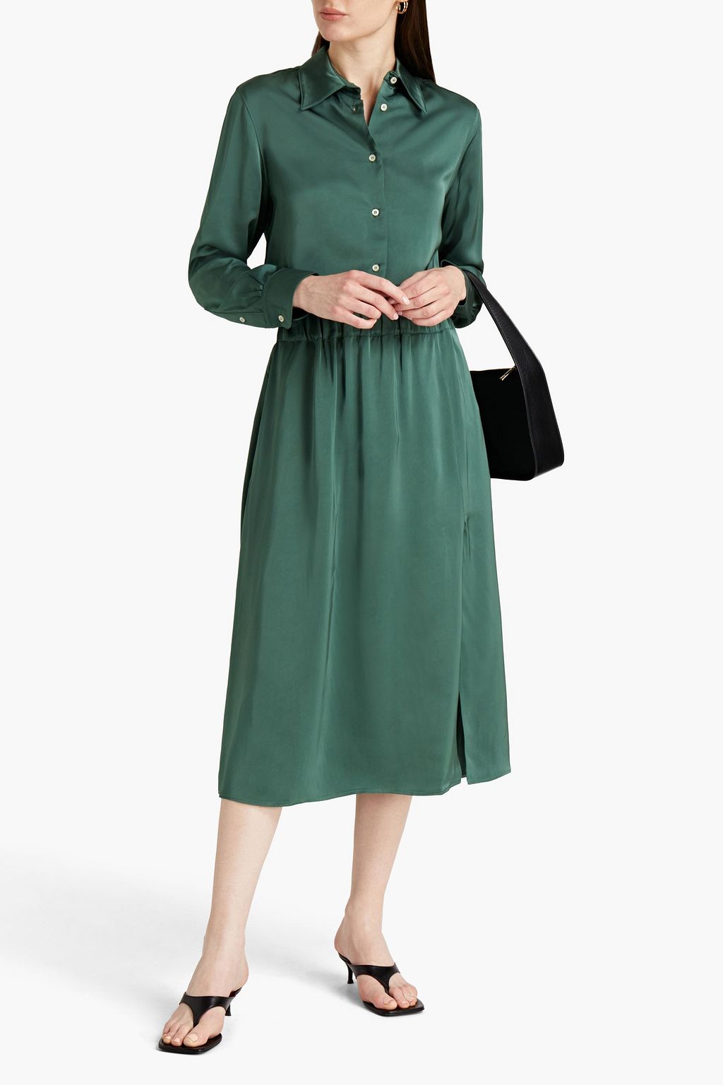 OFFICINE GÉNÉRALE Ophelie satin shirt