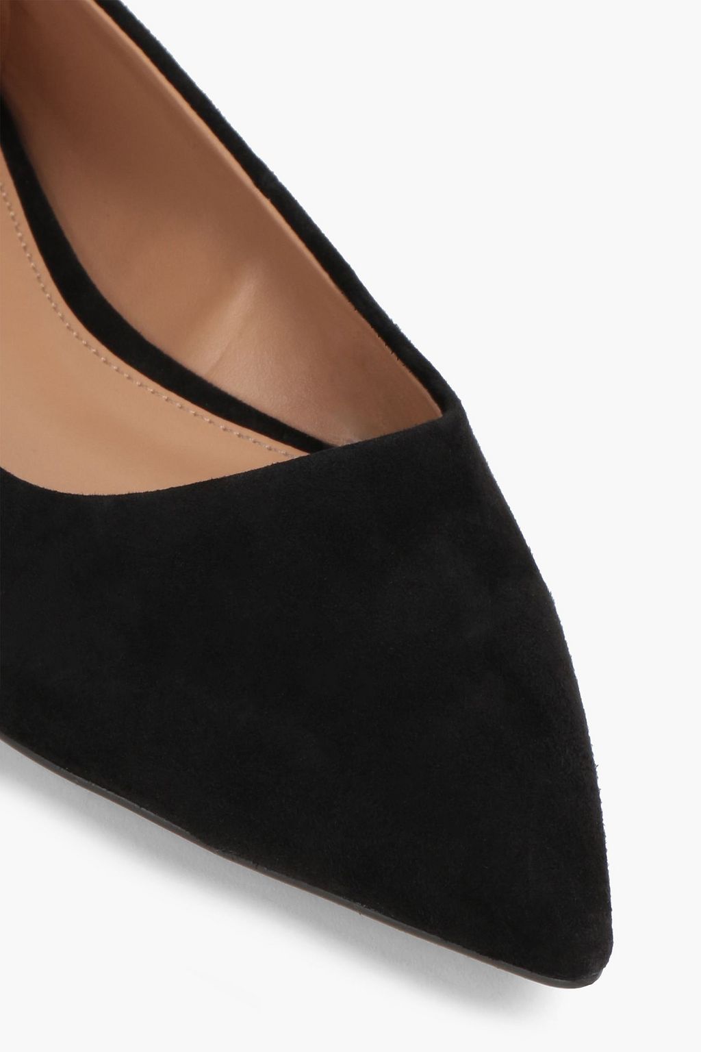 SAM EDELMAN Wanda suede point-toe flats