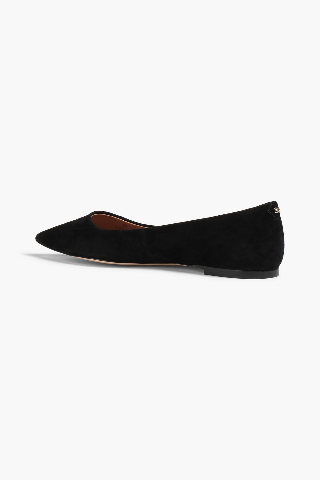 SAM EDELMAN Wanda suede point-toe flats