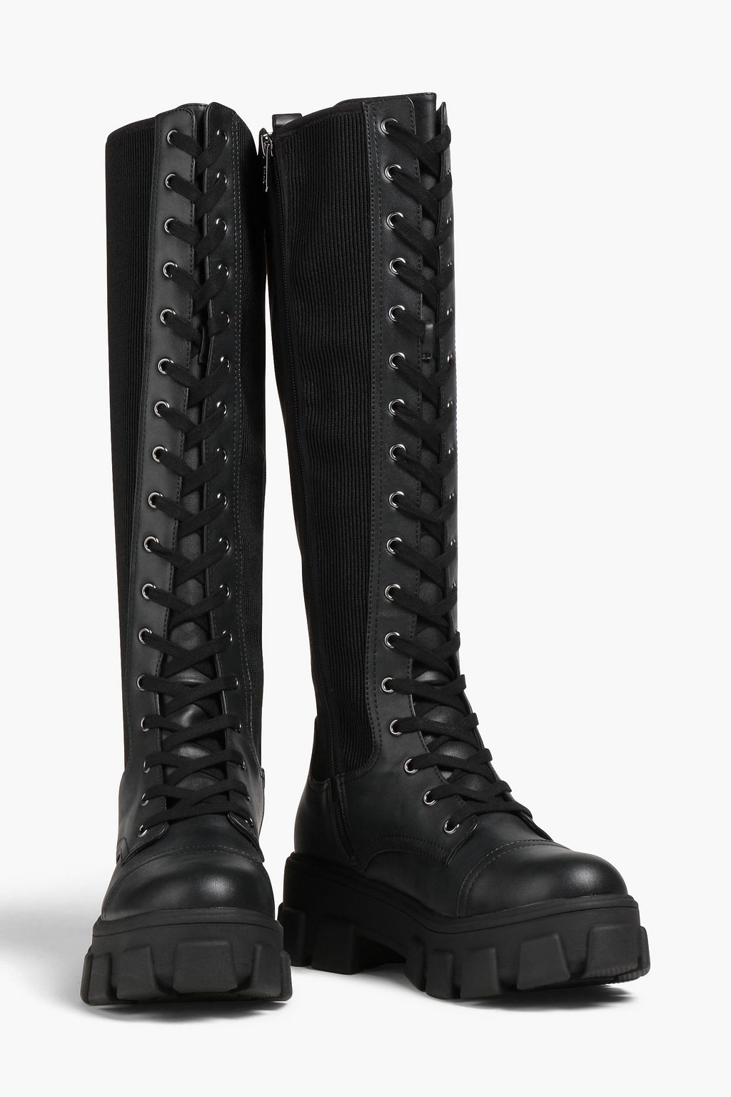 CIRCUS BY SAM EDELMAN Dinah faux leather combat boots