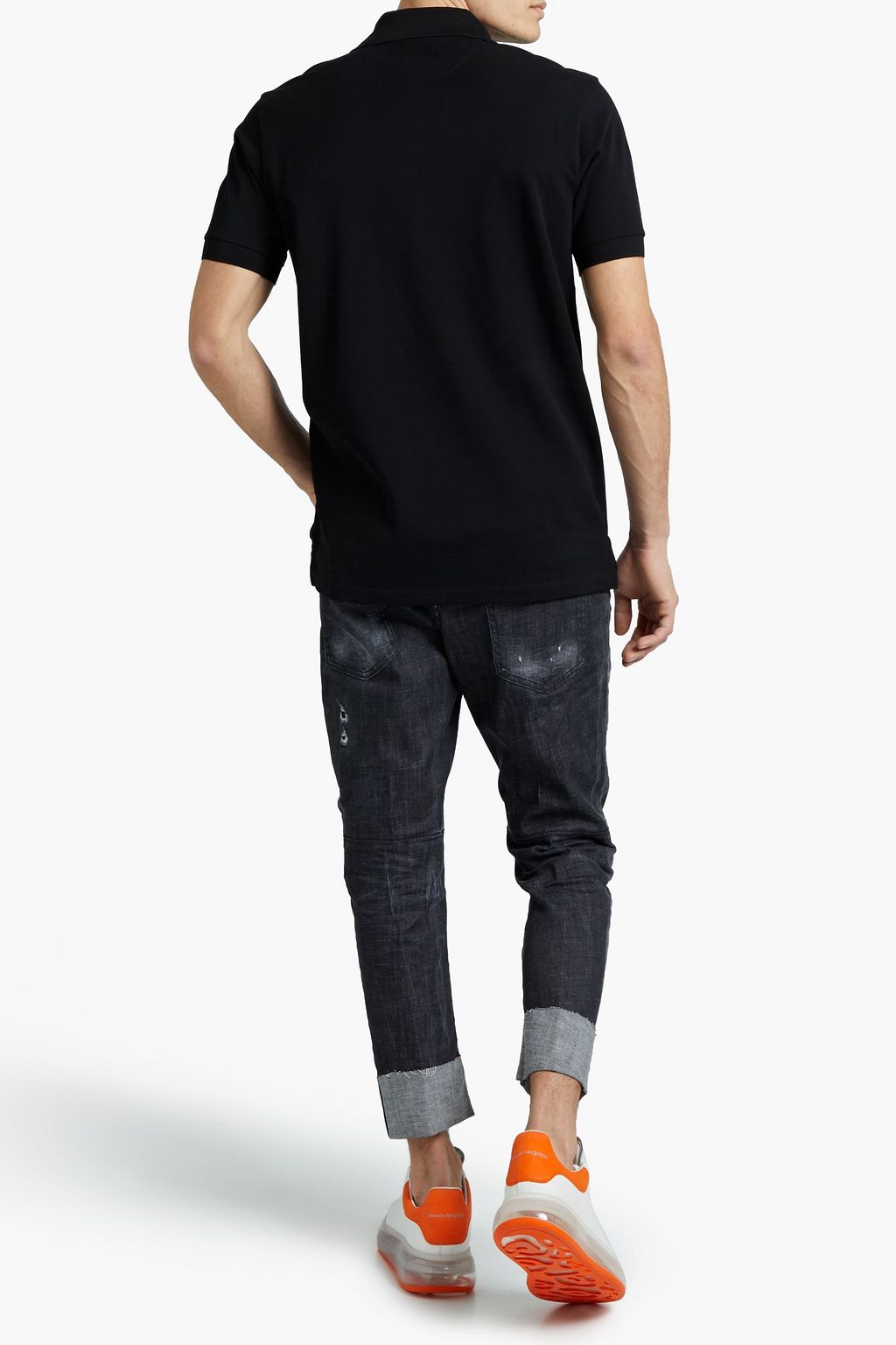 PAUL SMITH Cotton-piqué polo-shirt