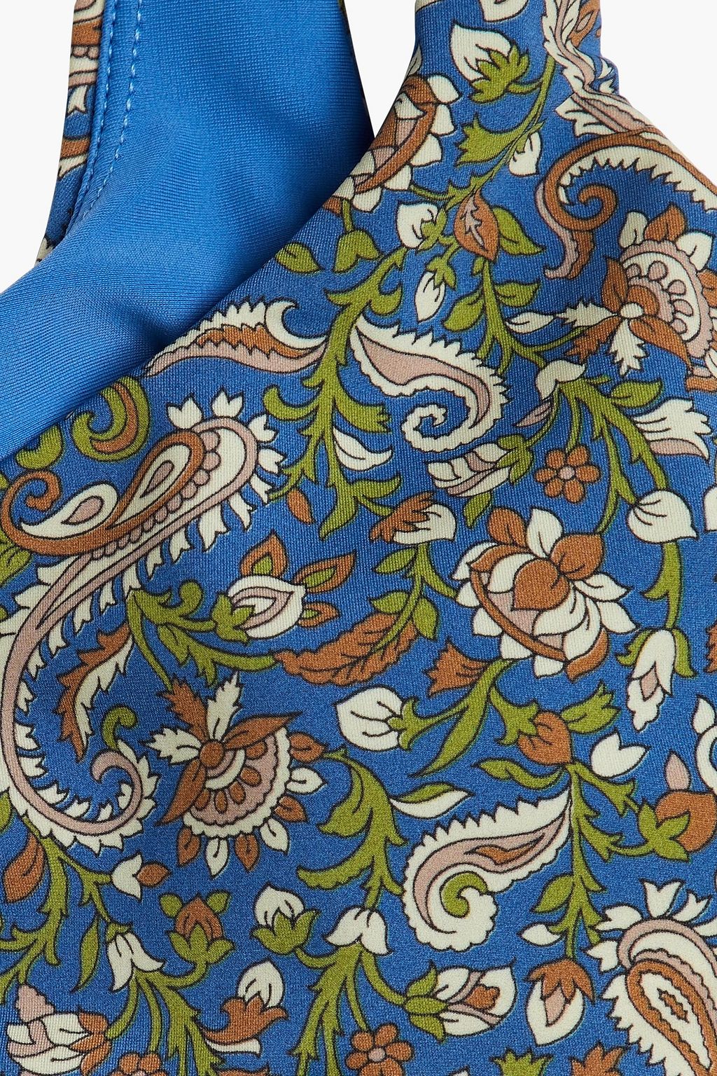 VERONICA BEARD Celeste printed bikini top