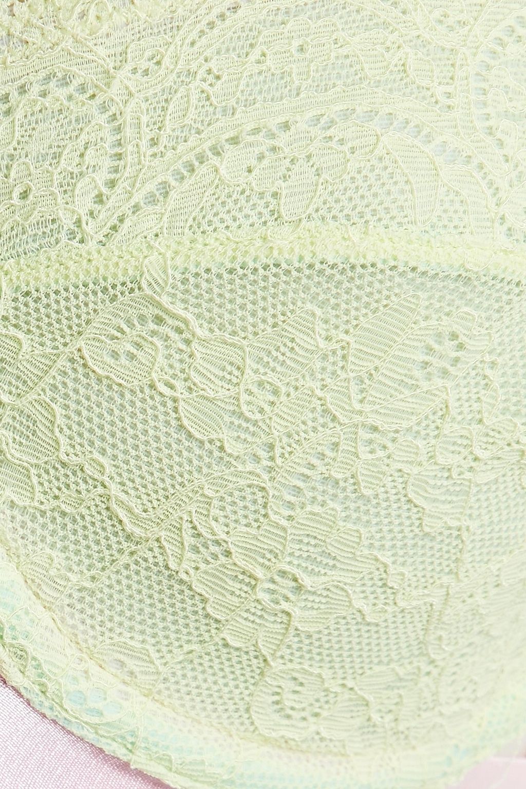 DORA LARSEN Corded lace bandeau bra