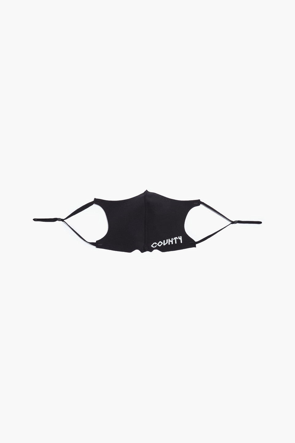 Marcelo Burlon County Of Milan County Navaho Printed Knitted Face Mask In Black