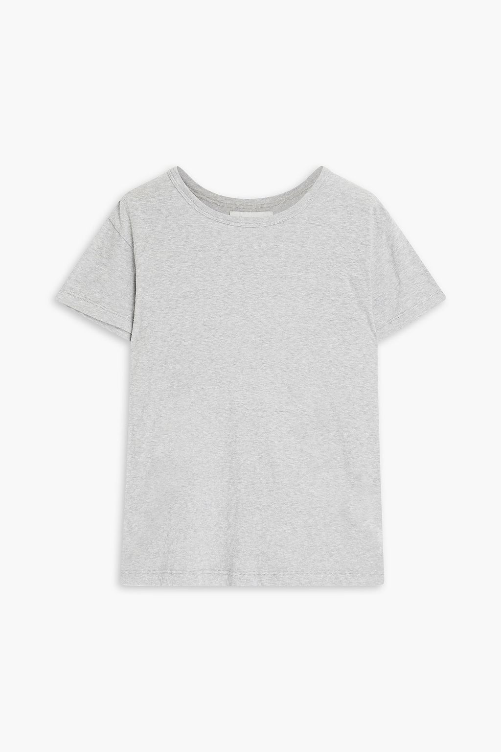 slub cotton and silk-blend jersey 