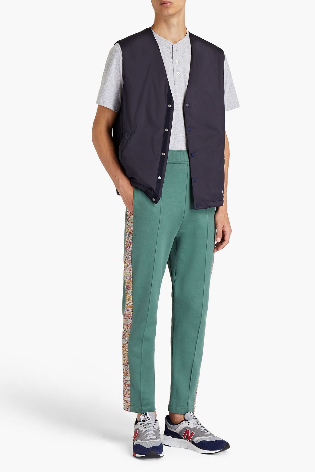 MISSONI Printed shell waistcoat