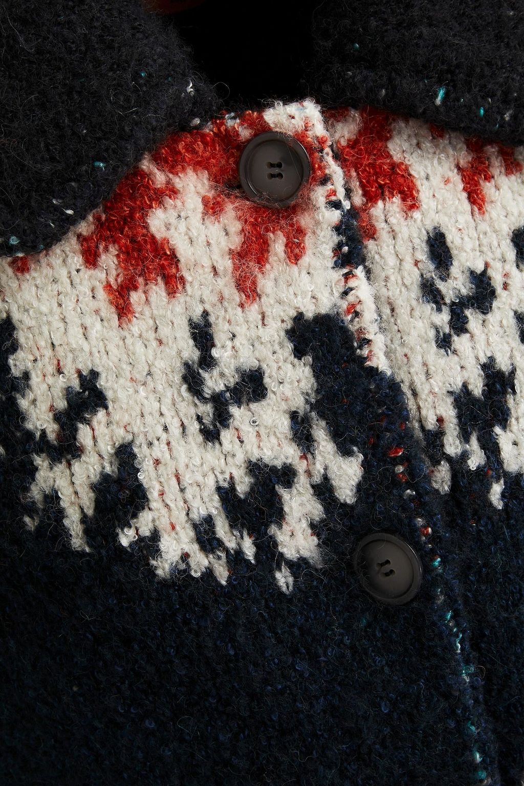 MISSONI Bouclé-knit cape