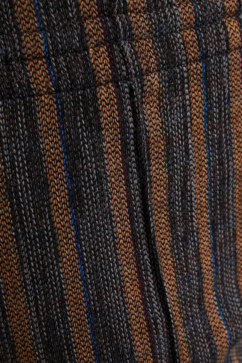 MISSONI Slim-fit jacquard-knit wool-blend pants