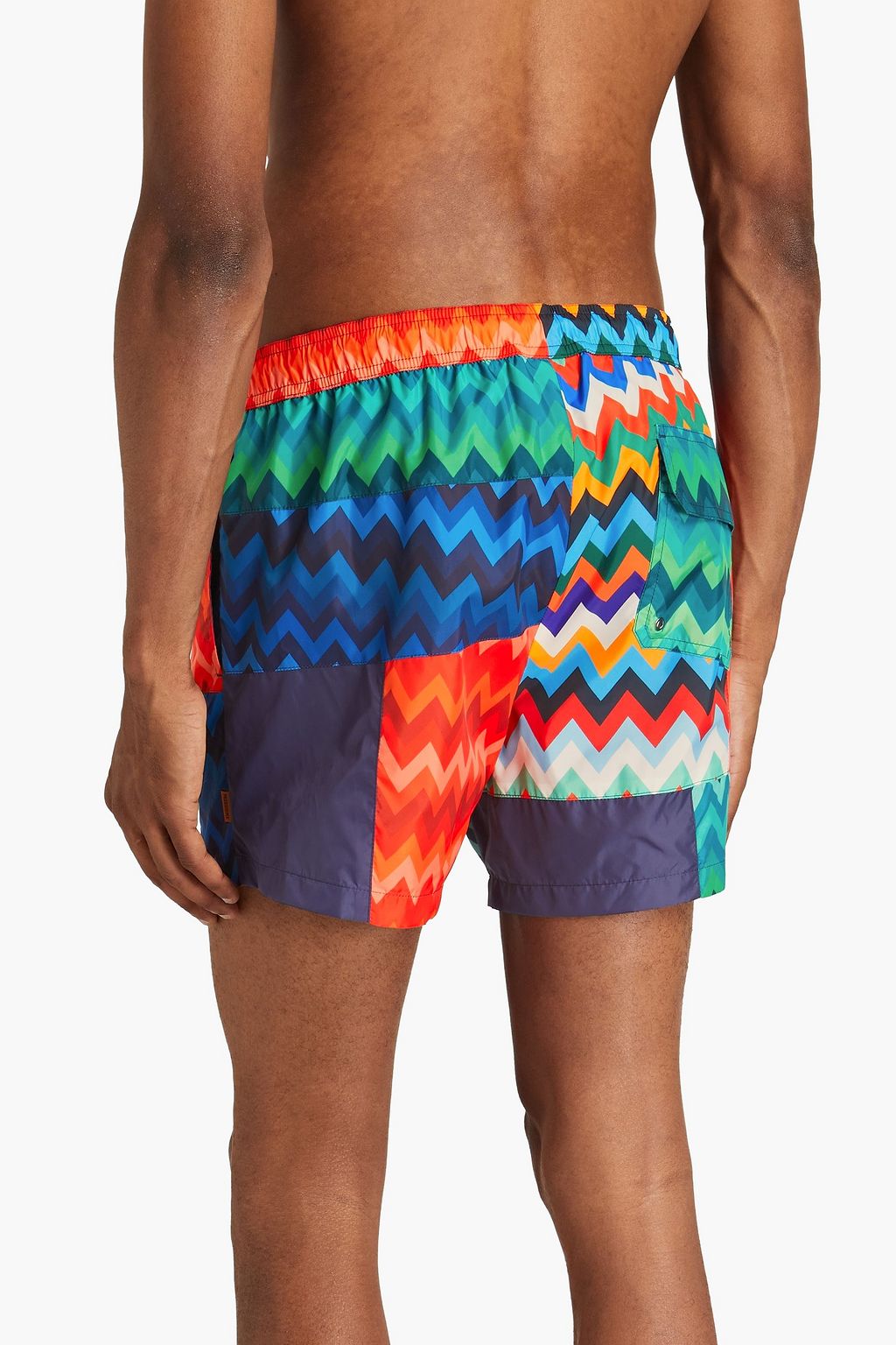 MISSONI MARE Mare short-length printed swim shorts