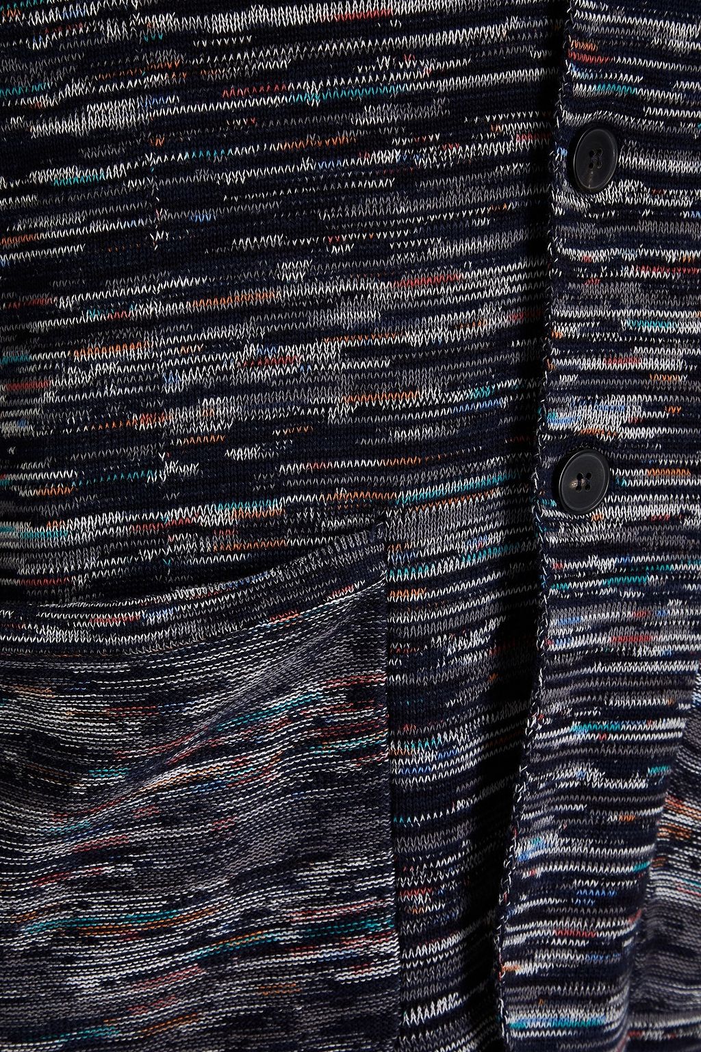 MISSONI Blazer aus Baumwolle in Space-Dye-Optik