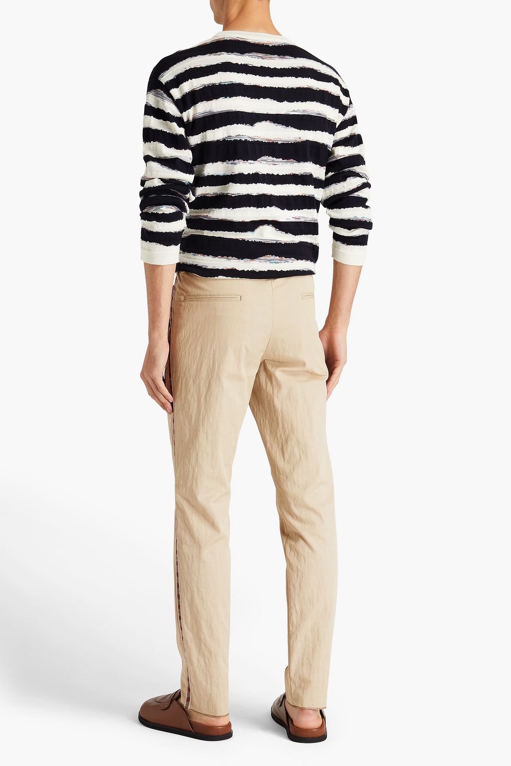 MISSONI Intarsia cotton sweater