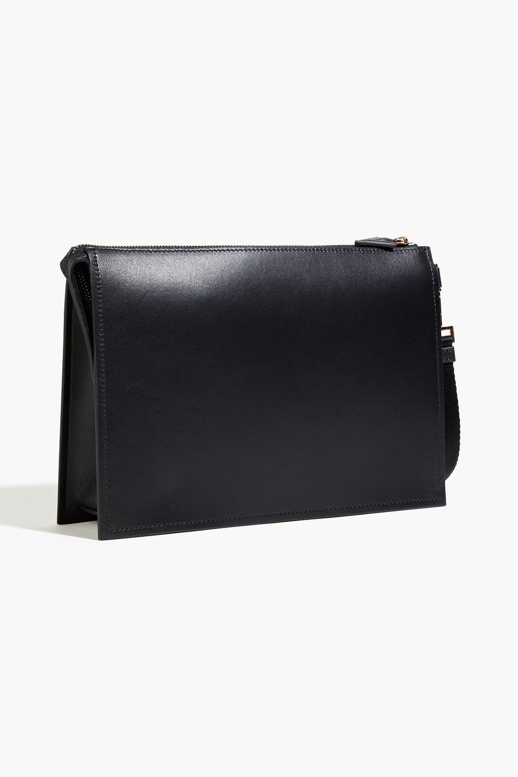 VERSACE Embellished leather pouch