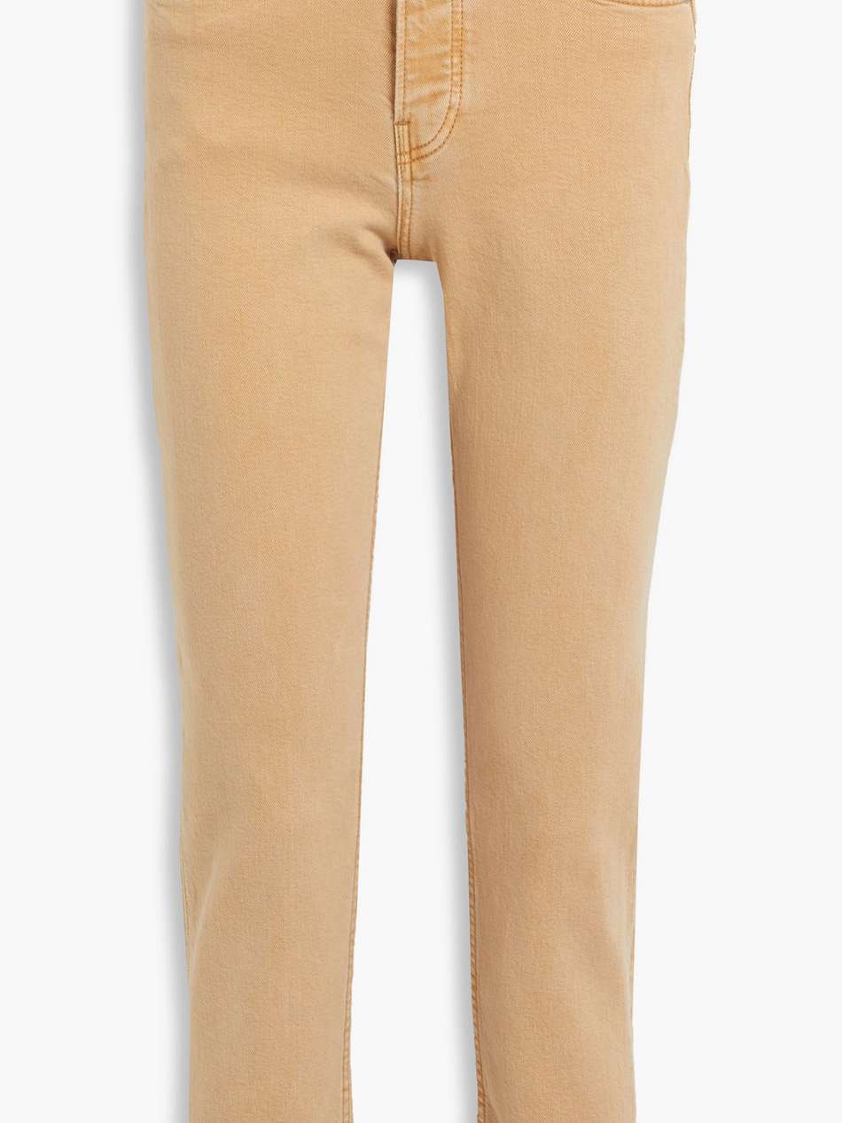 maya cropped high-rise slim-leg jeans