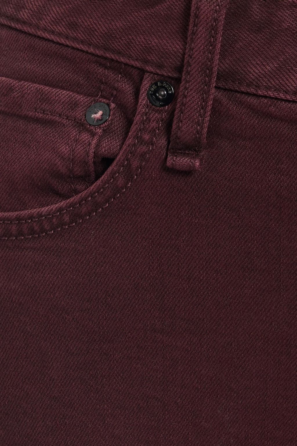 RAG & BONE ハイライズ クロップド スリムレッグジーンズ