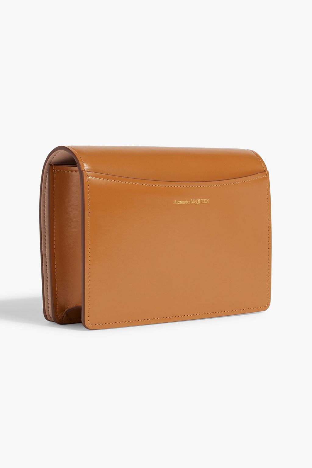 MCQUEEN Four Ring leather shoulder bag