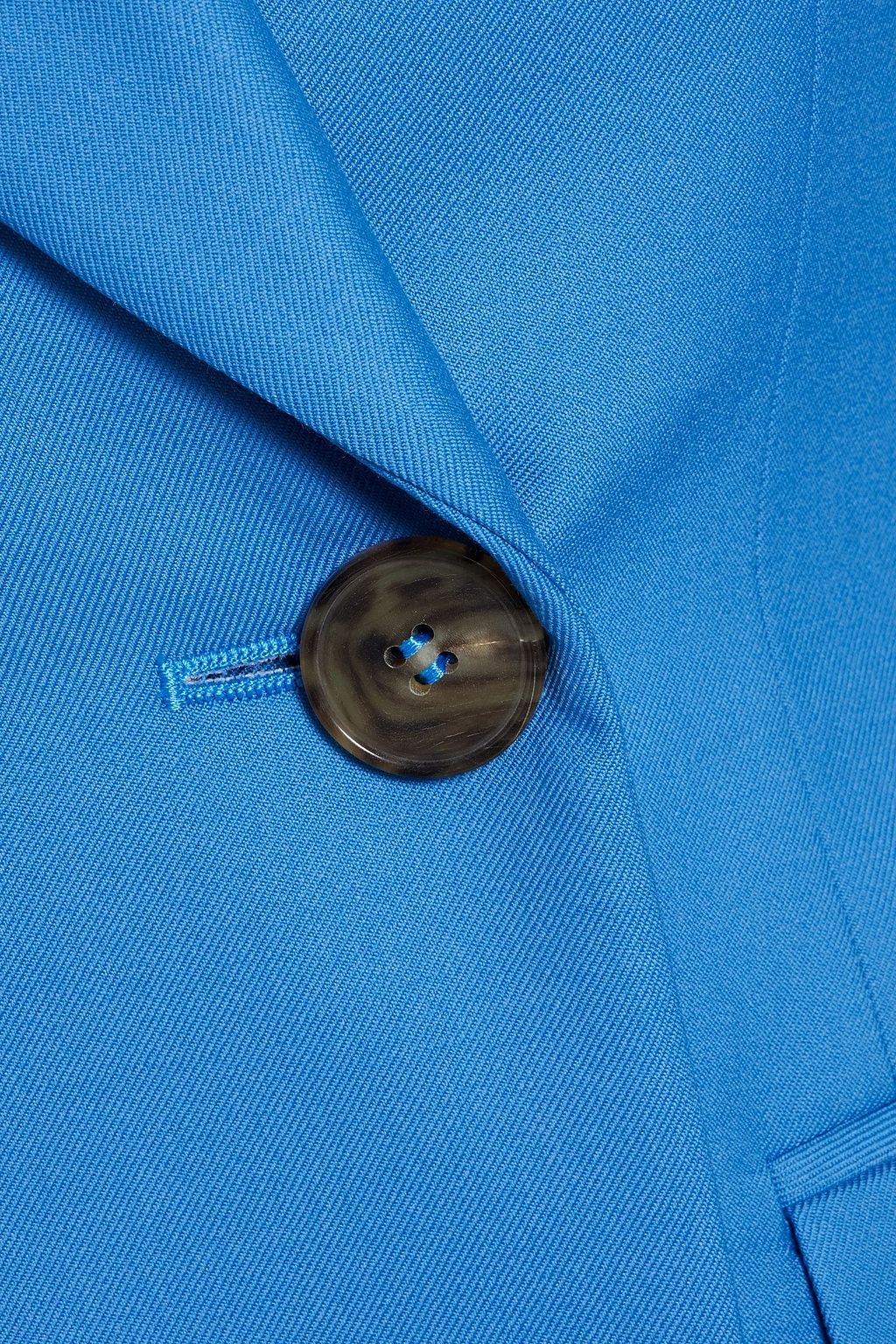 MCQUEEN Double-breasted wool-twill blazer