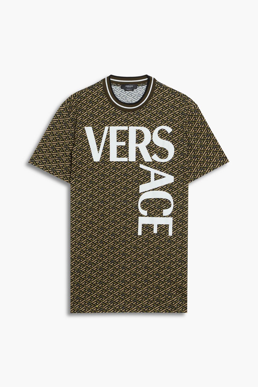 Fremskynde klassekammerat har VERSACE Printed cotton-jersey T-shirt | Sale up to 70% off | THE OUTNET