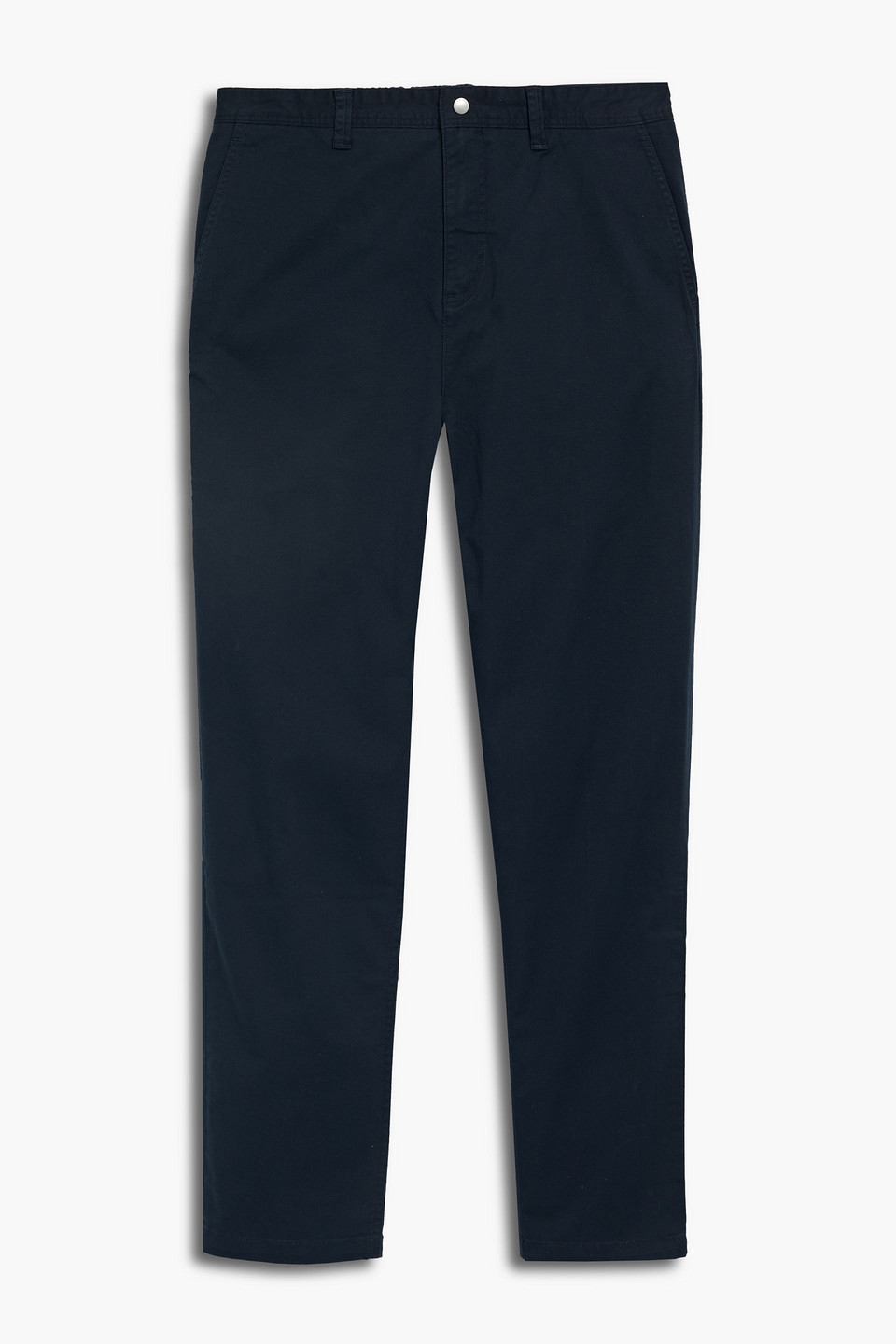 frame - straight-leg cotton-blend pants - blue - 32