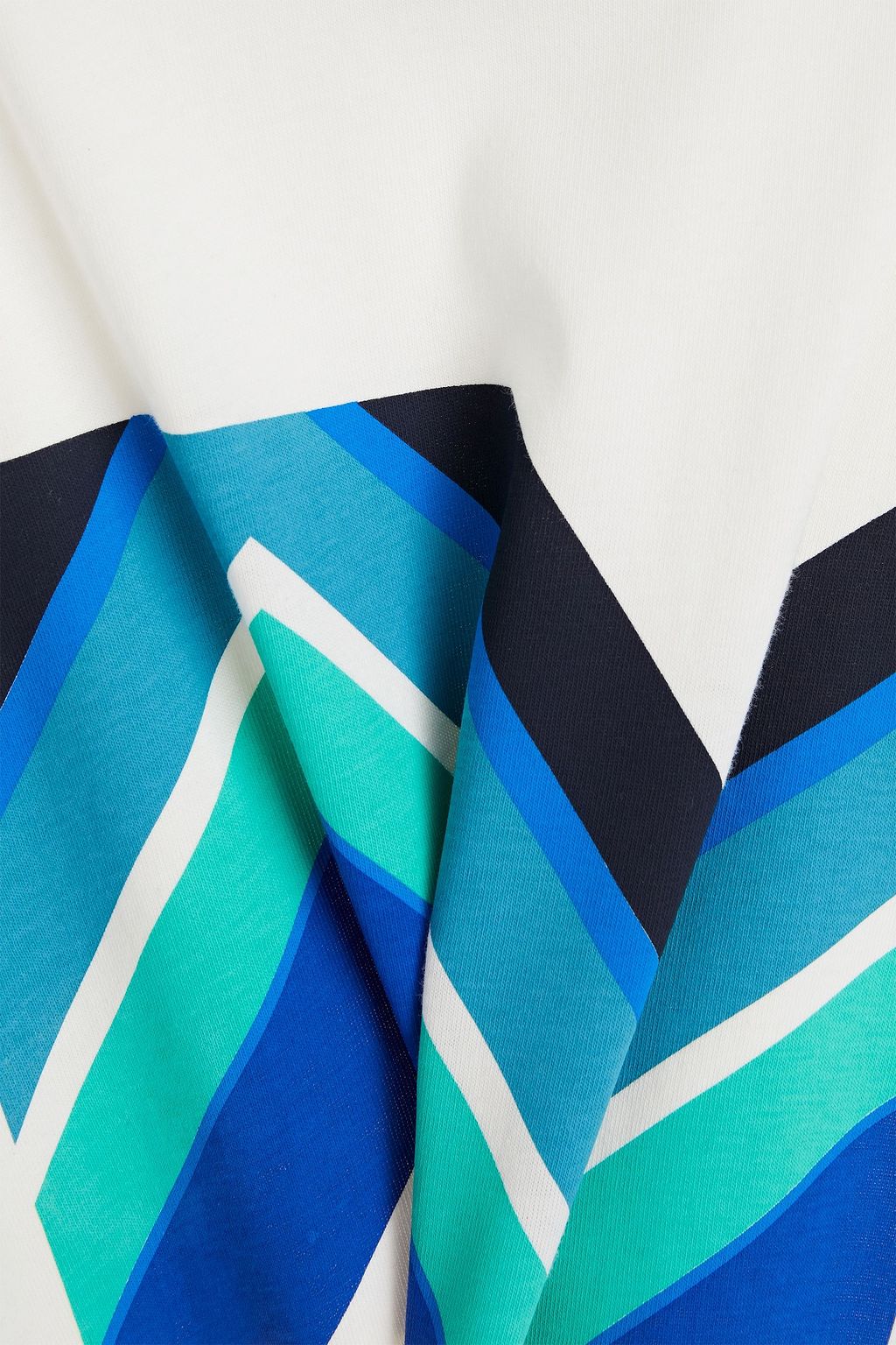 MISSONI Printed cotton-jersey T-shirt