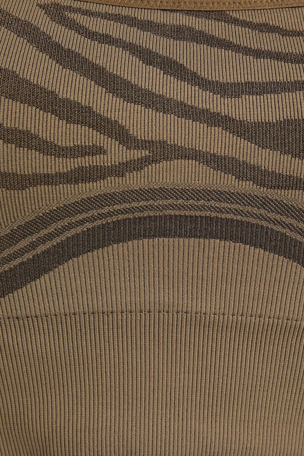 ADIDAS BY STELLA MCCARTNEY Stretch-jacquard sports bra