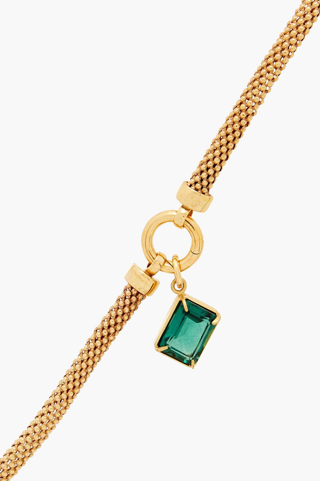 Gold 24-karat gold-plated quartz necklace | Sale up to 70% off | THE OUTNET | CORNELIA WEBB | THE OUTNET
