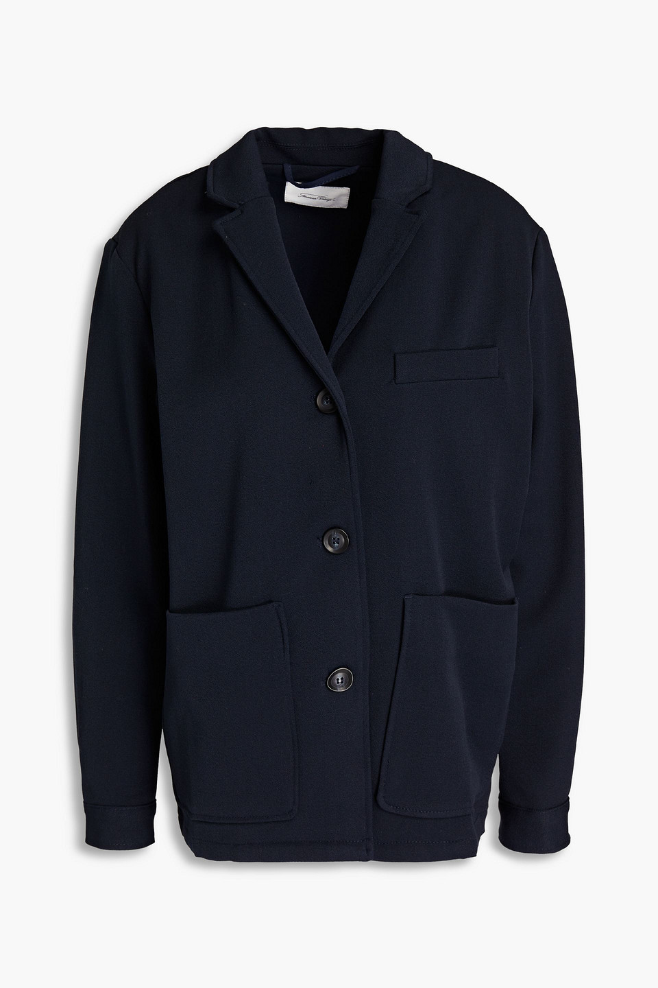 american vintage - nakstonville jersey blazer - blue - s