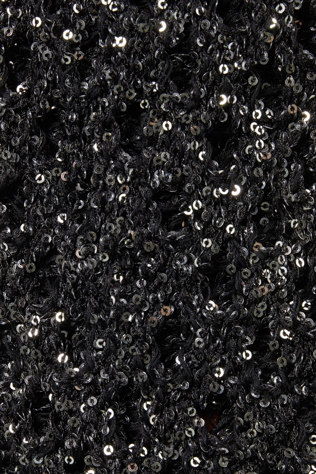 MISSONI Sequined crochet-knit headband