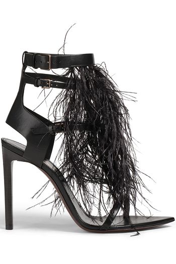 Saint laurent feather heels cheap