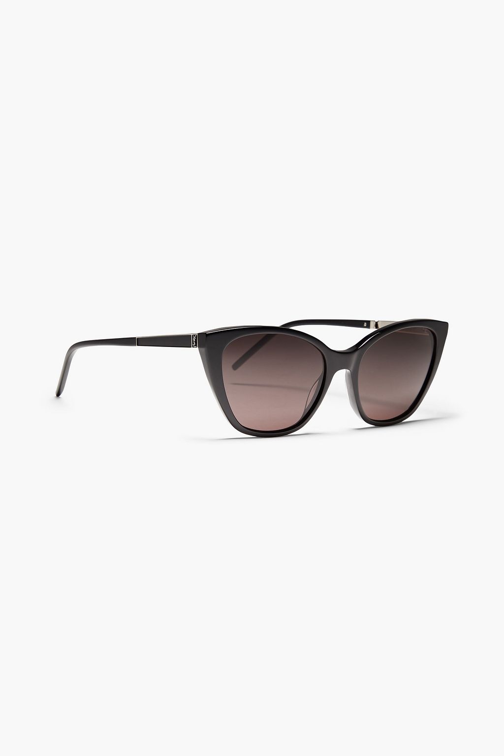 SAINT LAURENT Cat-eye acetate sunglasses