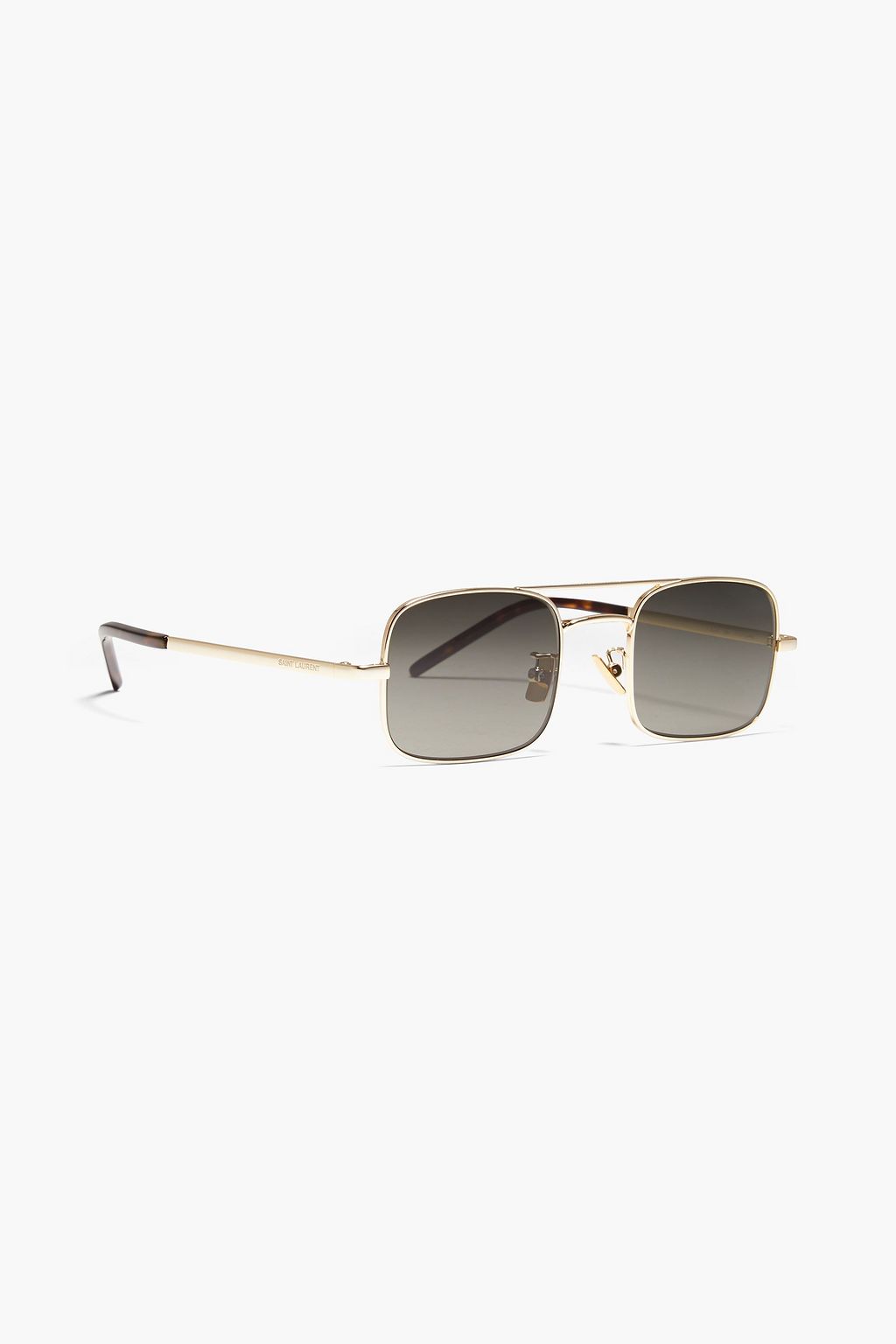 SAINT LAURENT Sonnenbrille mit rechteckigem Rahmen aus Metall